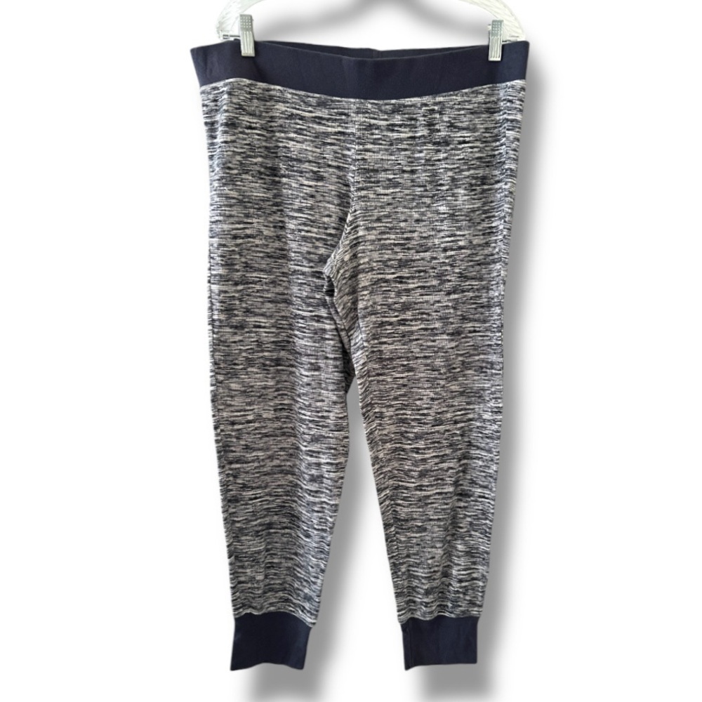 Victoria's Secret Gray Space Dye Knit Pajama Pants Women’s Size XL Loungewear